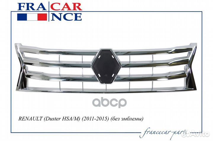 Решетка радиатора хром без эмблемы FCR210257 Fr