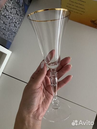 Бокалы для шампанского вина новые