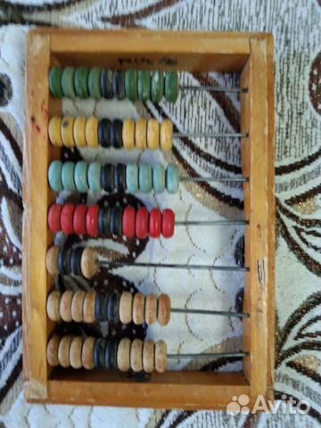 Счёты деревянные СССР