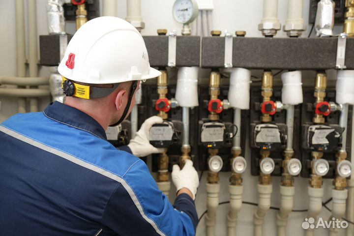 Монтаж систем отопления и водоснабжения
