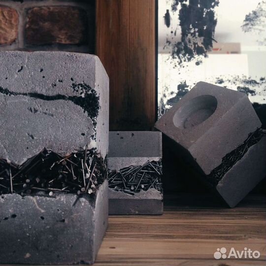 Подсвечник лофт