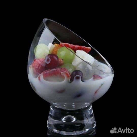 Хрустальная десертница/креманка/розетка