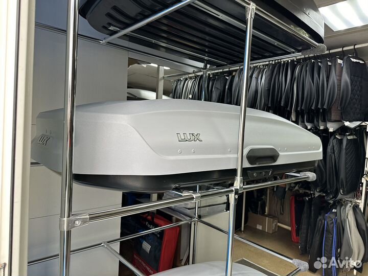 Автобокс Lux Tavr 197 520L Серый матовый