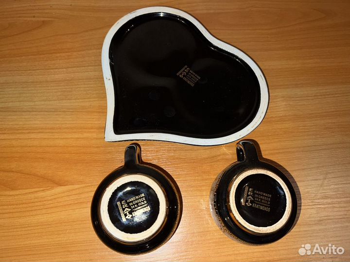 Кофейный сервиз на 2 персоны из греции Kratimenos