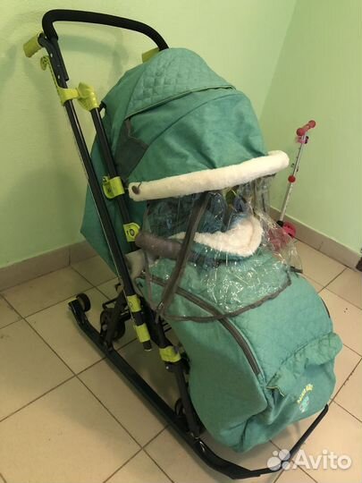 Санки коляска ника 7 8