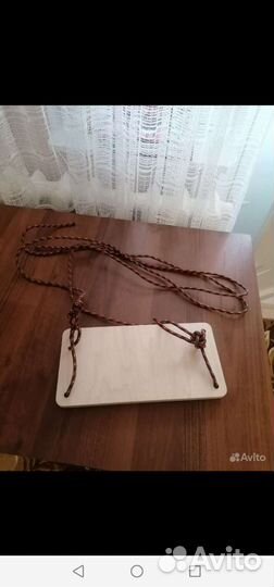 Качели, фитбол