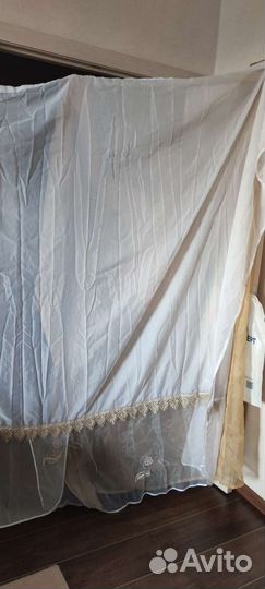 Комплект шторы и тюль