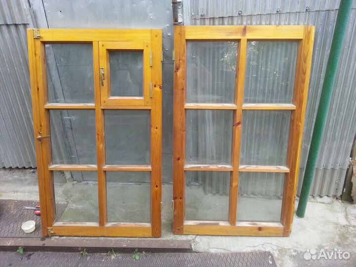 Рамы оконные деревянные