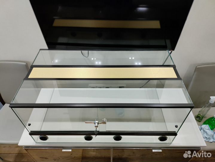 Террариум для рептилий бу 90*50*40, 90-50-40