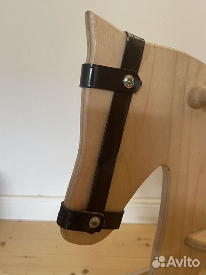 Лошадка качалка деревянная