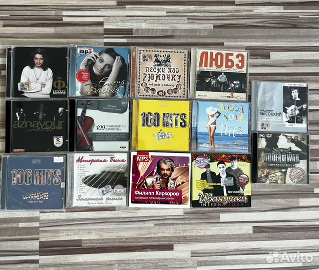 Диски, фильмы/музыка