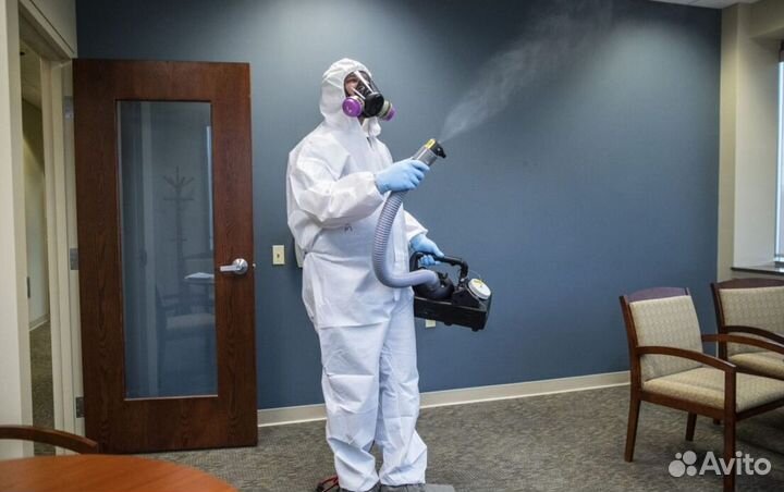 Средство для Уничтожения клопов травля тараканов дезинфекции