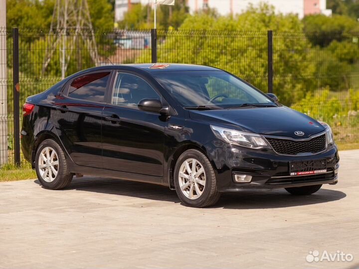 Kia Rio 1.6 МТ, 2015, 91 893 км