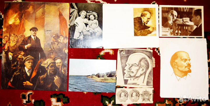 О Ленине+Ульяновск-Родина Ленина+плакат 60-е годы