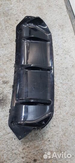 Bmw 5 g30 юбка заднего бампера