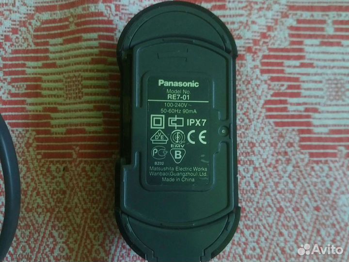 Зарядное устройство для электробритвы Panasonic