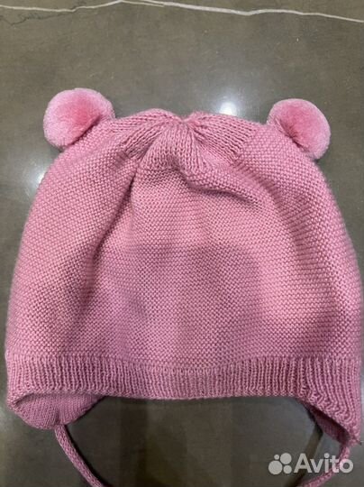 Шапка детская для девочки демисезонная