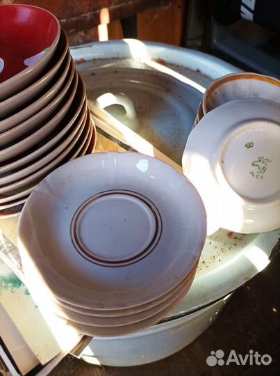 Чайные блюдца СССР