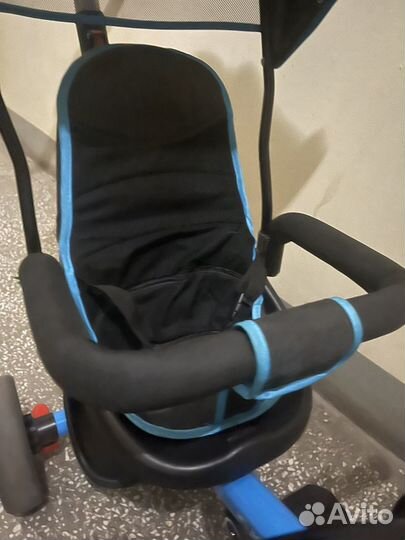 Детский велосипед с родительской ручкой