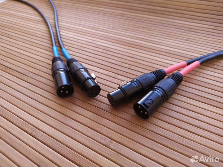 Межблочный Провод Япония XLR male на XLR female