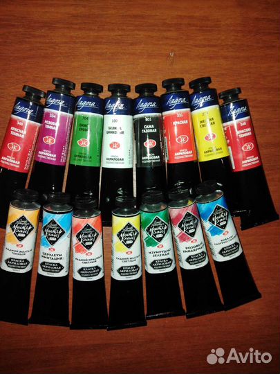 Художественные акриловые краски