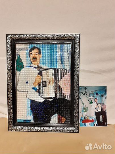 Алмазная мозаика по фото - производство