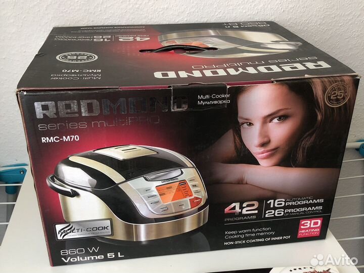 Руководство по эксплуатации коробка redmond rmcm70
