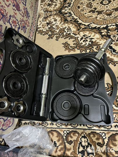 Гантели разборные