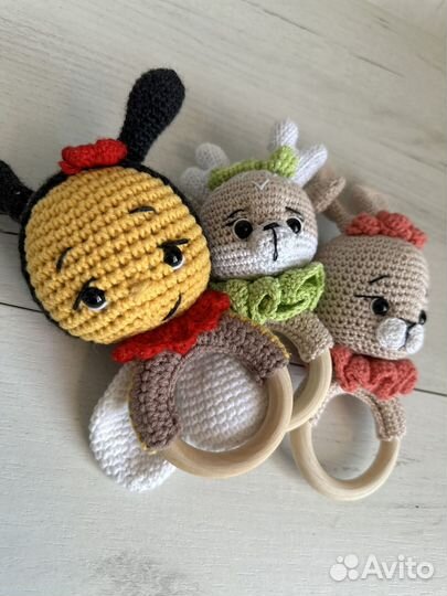 Вязаные игрушки ручной работы на заказ