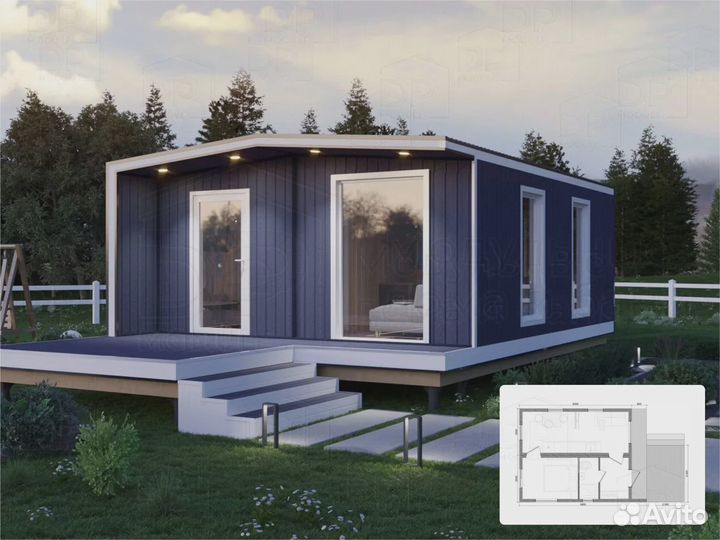 Продаем модульные дома с доставкой до участка