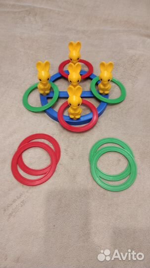 Продаю кольцеброс игровой набор Зайчики