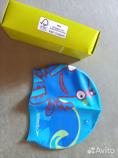 Шапочка для плавания детская speedo