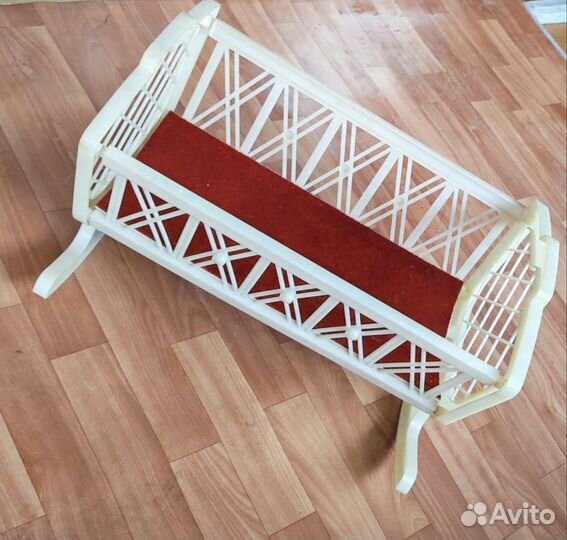 Колыбелька - качалка для куклы СССР