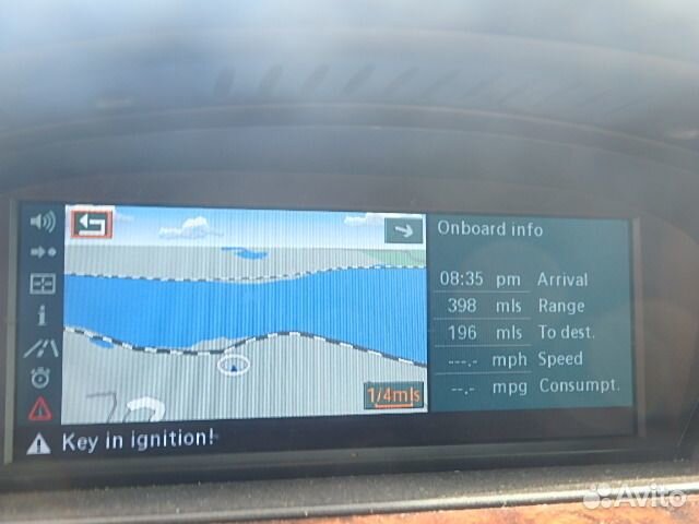 Бмв е60 е90 монитор большой