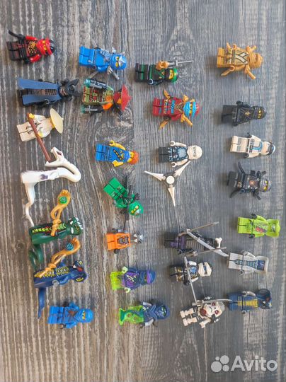 Lego Ninjago минифигурки
