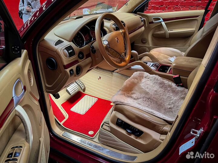 Коврик в багажник на porsche cayenne