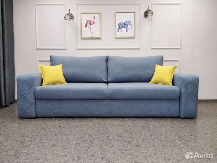 Диван раскладной (цвет ткани на выбор)
