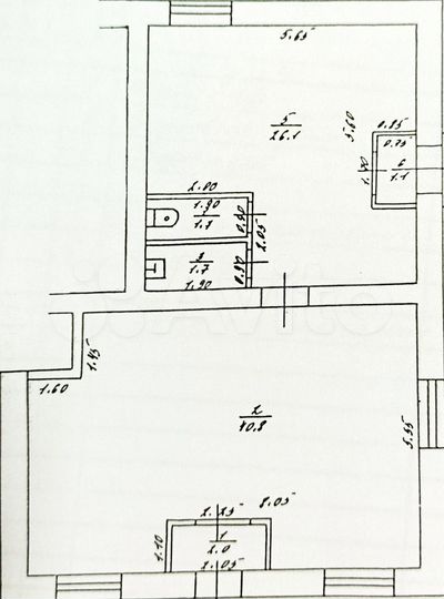 Помещение в центре г.Ржев 73.4 м²