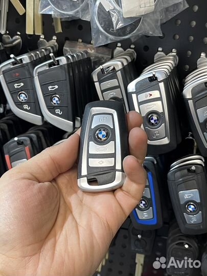 Ключ Bmw F Series (Ключ бмв Ф серии серебряный)