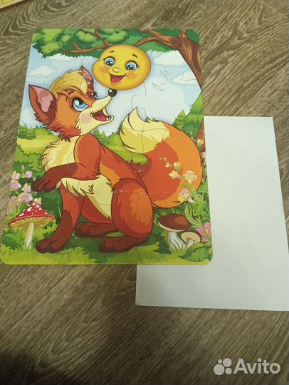 Пазлы для малышей крупные