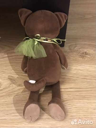 Игрушка собачка коричневая