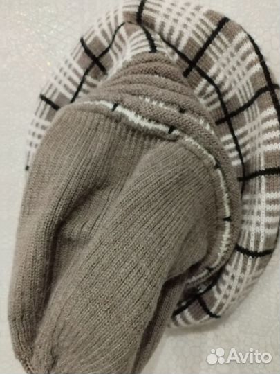 Беретка теплая