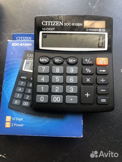 Калькулятор Citizen SDC-810N новый