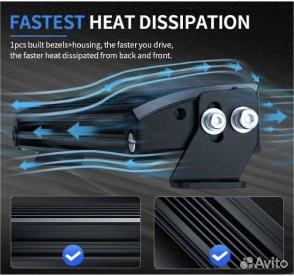 Светодиодная балка 54W Aurora ALO-S5D1-10RQ osram