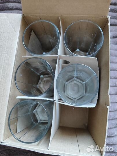 Стаканы питьевые, 5 шт