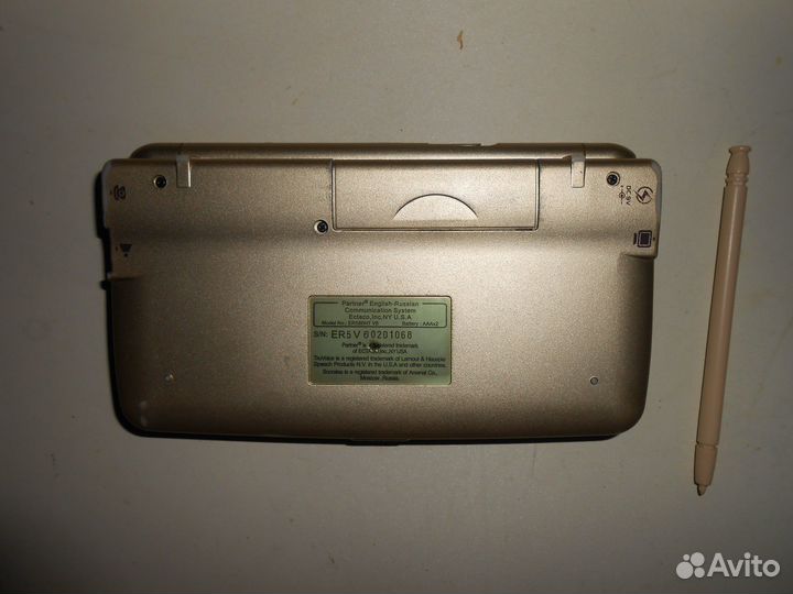 Переводчик Ectaco Partner ER586HT V6