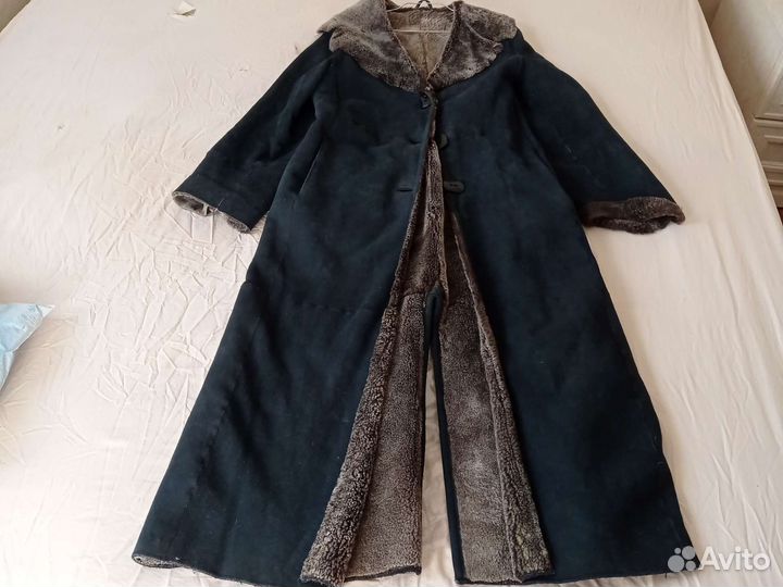 Дубленка натуральная женская 48 50