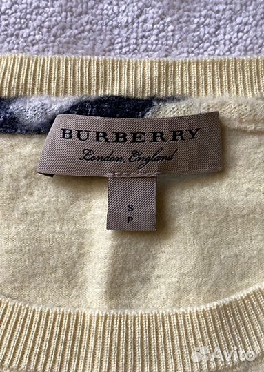 Джемпер женский Burberry кашемир