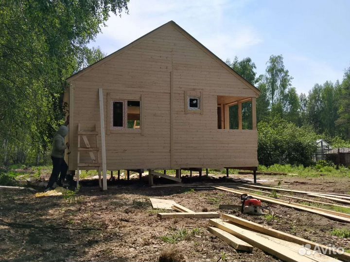 Бытовки дачные дом 6х6м летний вариант