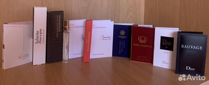 Мужские и женские пробники сэмплы парфюм